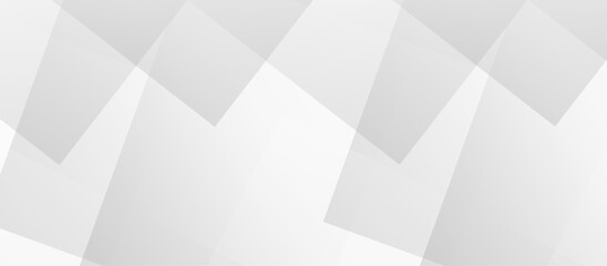  Abstract white and gray technology concept diamond triangle geometric shape background. gradient vector art illustration. soft and trendy business template . futuristic concept background