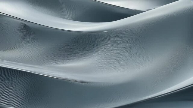Abstract silver wave texture background with modern design