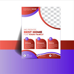  Business office flyer mockup of  Business brochure .