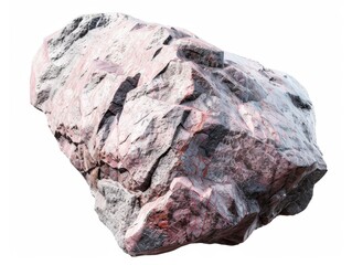 Obraz premium Mineral stone isolated on a white background