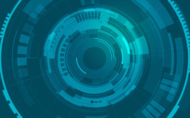 graphic of technology background for futuristic theme decoration