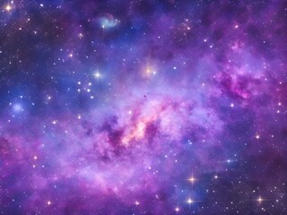 Fototapeta premium galactic harmony with dark navy and soft lavender hues