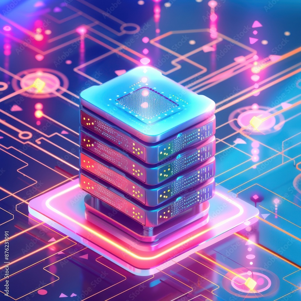 Poster decentralized hosting platform with peer-to-peer networks, robust and reliable.