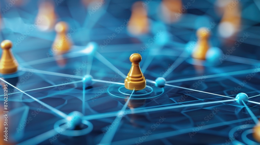 Poster decentralized management with transparent decision-making processes, efficient and fair.