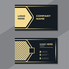 business card vector design template