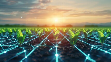 digital farming tools, agricultural blockchain, environmental farming