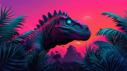 Obraz premium Transport viewers to alien worlds with plates featuring surreal rock formations, bioluminescent plants, and exotic creatures in fantastical landscapes. Clean and Clear Color, Realistic Photo, ,