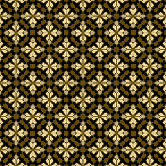 Beautiful seamless geometric pattern. Suitable for various design purposes of textiles, tiles, wallpapers, backgrounds, etc.