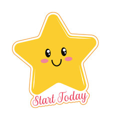 start today positive phrase