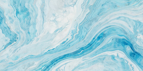 Vector watercolor ocean wave line blue and white background. Ocean sea art with natural template. Seamless soft blue ocean pattern wave water background.