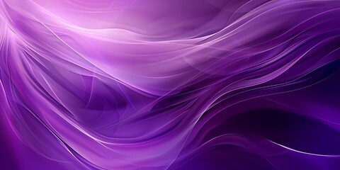 Abstract purple silk fabric waves background