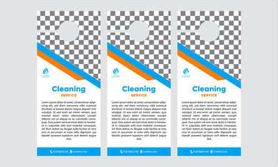 door hanger design template