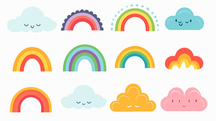 Rainbows and Clouds
