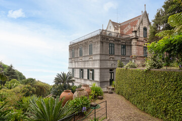 Fototapeta premium Monte Palace Tropical Garden in Funchal, Madeira island, Portugal.