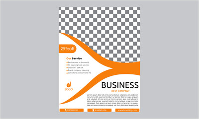 flyer design template for your company and business
