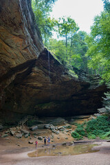 Obraz premium ohio, hocking hills state park