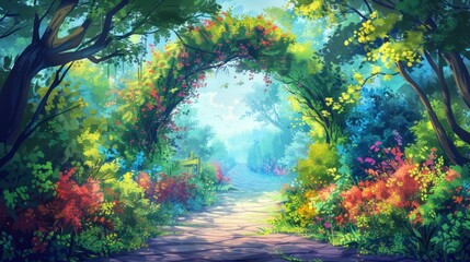 Enchanted Forest Pathway