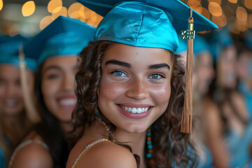 Joyous Graduation Celebration with Friends