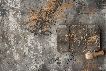 Industrial Grit: Distressed Material with a Gritty Texture for Urban Design Concepts