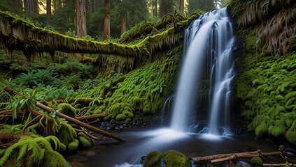 waterfall in the forest