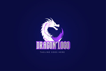 Obraz premium Dragon modern logo designs