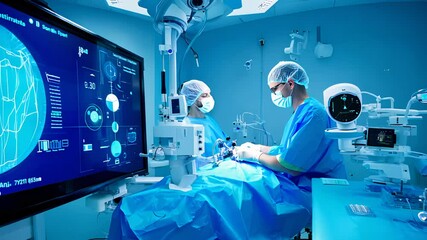 Ai computer systems assisting surgeons during a procedure - Powered by Adobe