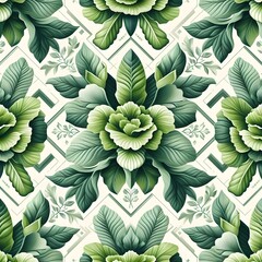 Lettuce pattern design