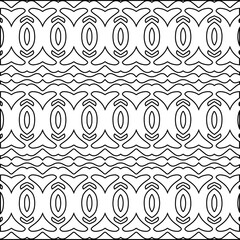 Abstract shapes.Patterns from lines.White wallpaper. Vector graphics for design, textile, decoration, cover, wallpaper, web background, wrapping paper, fabric, packaging. Repeating pattern.