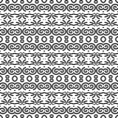 Abstract shapes.Patterns from lines.White wallpaper. Vector graphics for design, textile, decoration, cover, wallpaper, web background, wrapping paper, fabric, packaging. Repeating pattern.