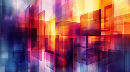 Intricate pattern of overlapping geometric forms highlighting complexity and depth in an abstract composition