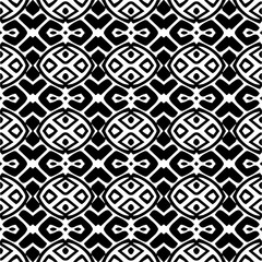 White background with black pattern. Seamless texture for fashion, textile design,  on wall paper, wrapping paper, fabrics and home decor. Simple repeat pattern.