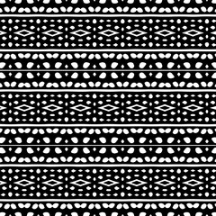 White background with black pattern. Seamless texture for fashion, textile design,  on wall paper, wrapping paper, fabrics and home decor. Simple repeat pattern.