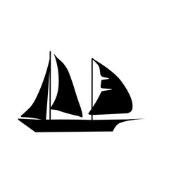 silhouette of a sailboat