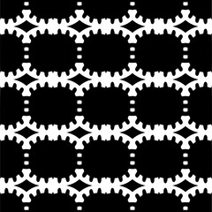 White background with black pattern. Seamless texture for fashion, textile design,  on wall paper, wrapping paper, fabrics and home decor. Simple repeat pattern.