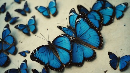 many butterfly blue wings art .jpeg