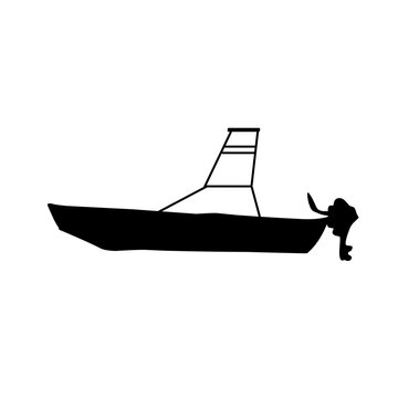 recommend clip art: fisherman in boat logo vector silhouette