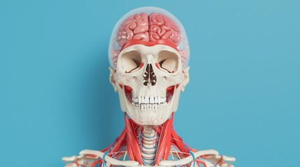 Provide detailed insights into human and animal anatomy with 3D models tailored for educational purposes and medical training. Clean and Clear Color, Realistic Photo, , Minimalism,