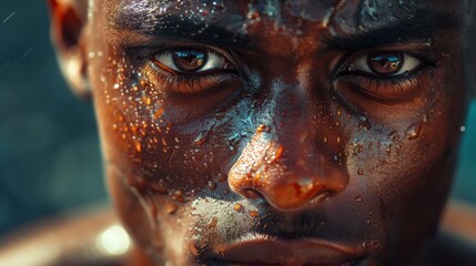 Determined Athlete