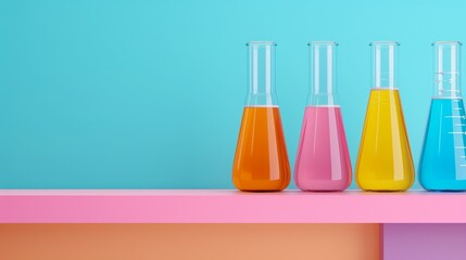 Showcase educational experiences in family life with illustrations of science experiments, museum visits, and learning adventures that inspire curiosity. Clean and Clear Color, Realistic Photo, ,