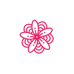 Flower Icon Vector 