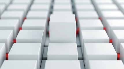 Fototapeta premium Explore abstract representations of business success with visuals that embody ambition, strategy, and visionary leadership. Clean and Clear Color, Realistic Photo, , Minimalism,