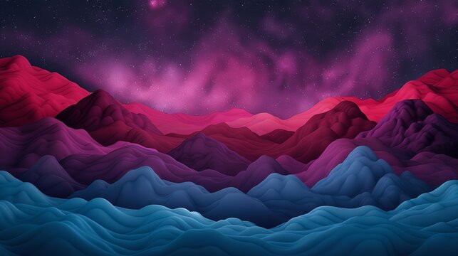 Portray alien realms using plates of bizarre landscapes, featuring unconventional geology, bioluminescent flora, and unique extraterrestrial beings. Clean and Clear Color, Realistic Photo, ,