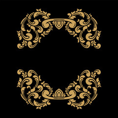 Luxury frame Ornament wedding decoration