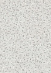 baby pattern design floral cute soft textile surface