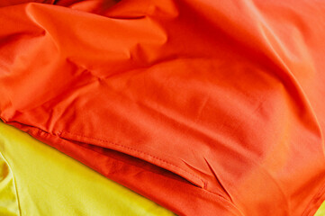 夏の速乾衣類のポケット