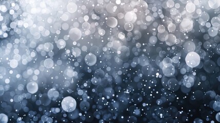 Motion Blurred White and Gray Bokeh lights on Abstract Background