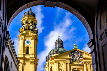 famous theatiner church in munich