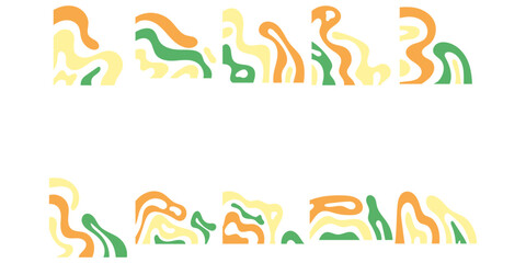 Fototapeta premium Corner Liquid Topography