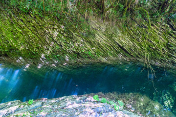 Marvelous scenery at the Forra dell'Emmisi, near Rofrano. Cilento, Campania, Italy.
