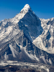 Mount ama dablam northface in himalayas © Daniel